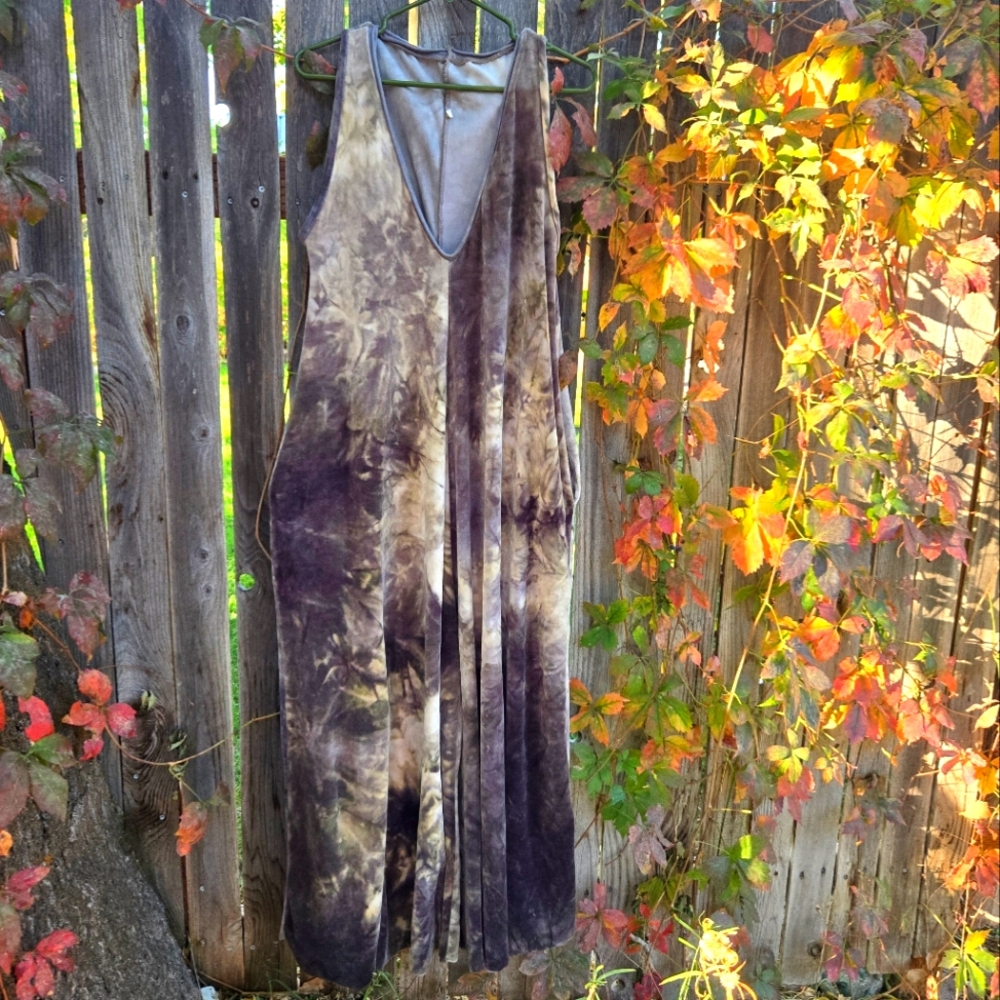 Sinew moon Saturday's Child jumpsuit bamboo velour